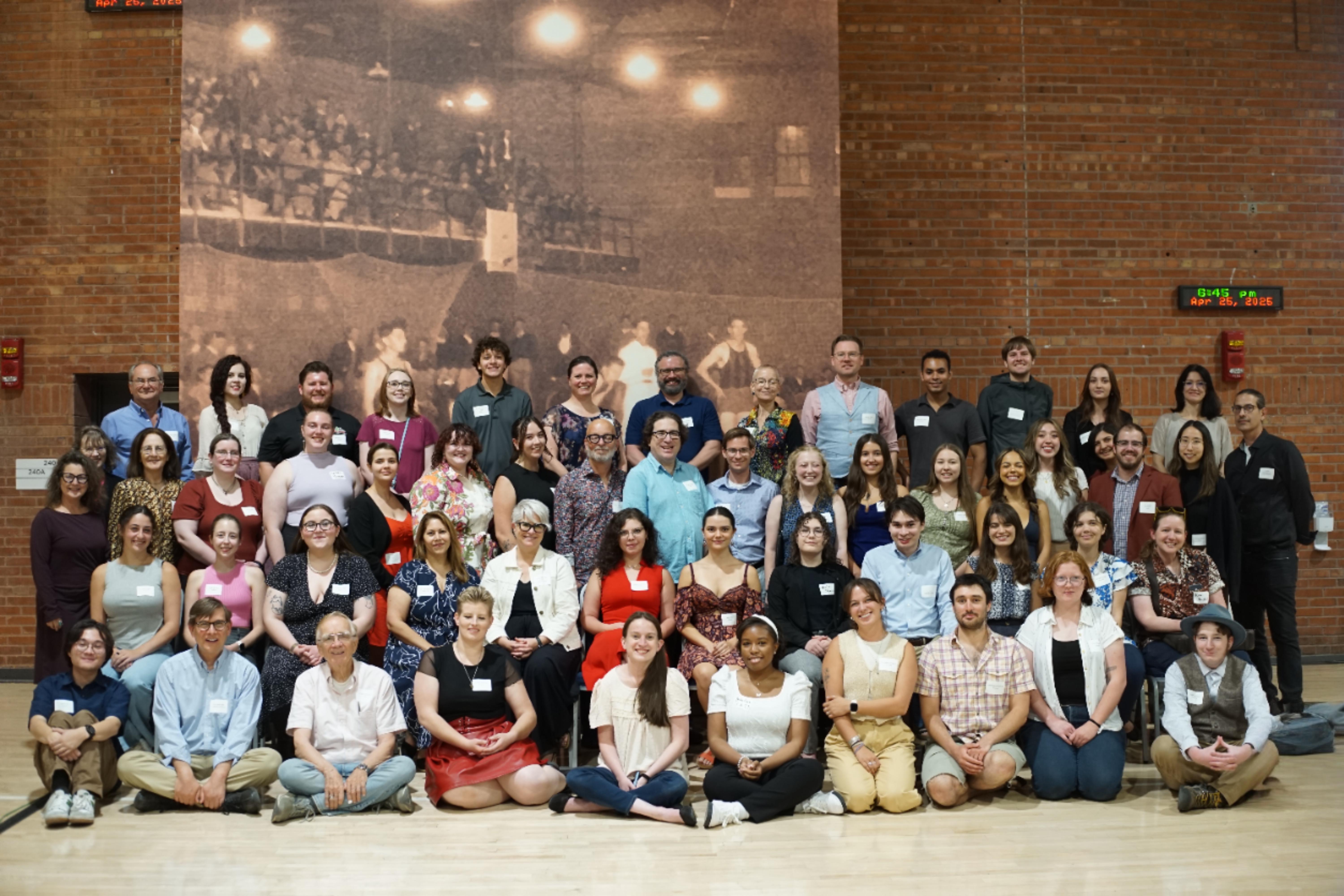 group photo of students and faculty